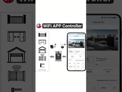 Contrôleur de porte Wifi à distance ouverte fermée via l'application Entrée sans clé à tout moment