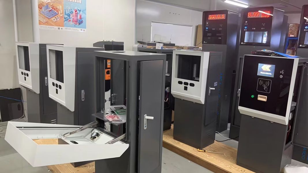 Shenzhen Jutai Comm Co., Ltd. ligne de production du fabricant