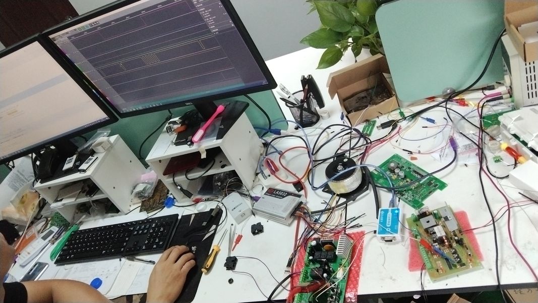 Shenzhen Jutai Comm Co., Ltd. ligne de production du fabricant