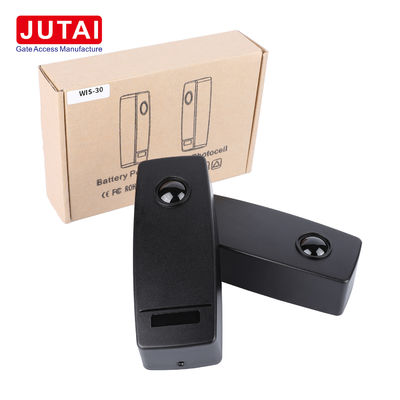 Système de capteur de porte coulissante JUTAI Batterie sans fil Capteur de faisceau photocellulaire infrarouge