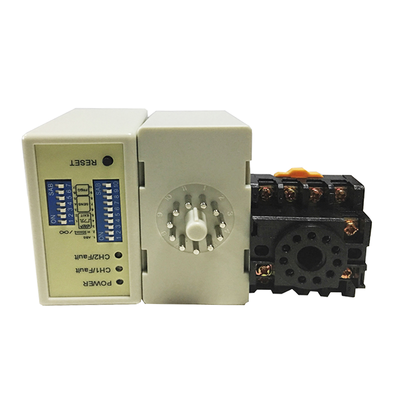 Détecteur de boucle de véhicule à double canal LD-200 avec portée 20-2000uh et puissance 110-240VAC pour la gestion du stationnement