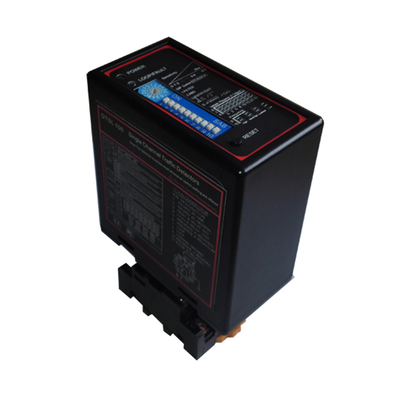 Détecteur de boucle de véhicule LD-100 à canal unique avec protection contre la foudre 40000V, réinitialisation automatique et 16 niveaux de sensibilité pour les portes de barrière de stationnement