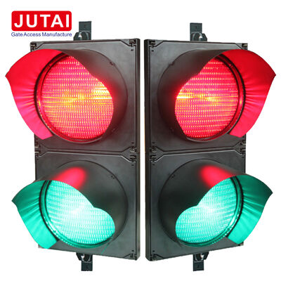 JUTAI JD112HF-C 100 mm Feu de signalisation rouge et vert LED avec protection IP65 pour les portes de barrière de stationnement et le contrôle d'accès des véhicules