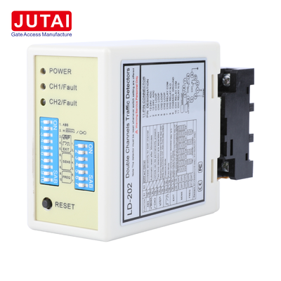 Détecteur de boucle de véhicule double canal LD-200 LD-202 versions AC DC pour barrière de parking et détection de direction