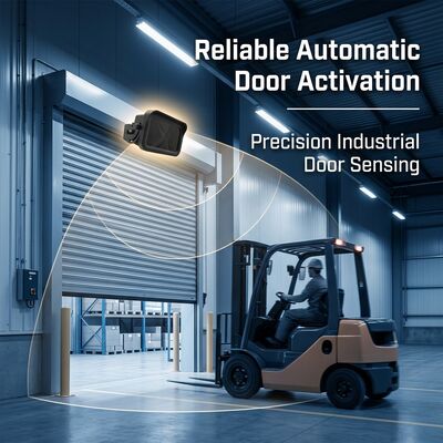 Capteur de mouvement à micro-ondes protégé IP65 pour portes d'usine