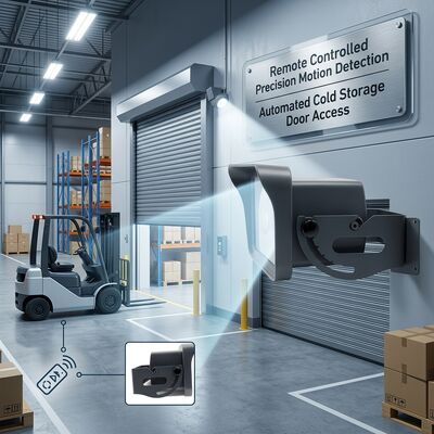 Capteur radar télécommandé pour les portes de stockage à froid Détection de mouvement Efficacité énergétique