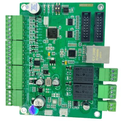 Contrôleur d'affichage LED de guidage de stationnement NED200 avec TCP IP MQTT RS485 HUB75 HUB08 Relais et diffusion vocale