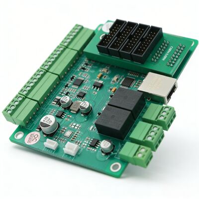 Carte de contrôle d'affichage LED NED200 avec intégration TCP/IP RS485 MQTT, Wiegand 26/34 adaptatif et interface LED HUB75 HUB08 pour systèmes de stationnement intelligents