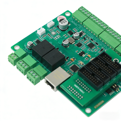 Contrôleur d'affichage LED NED200 avec intégration TCP/IP RS485 MQTT, Wiegand 26/34 adaptatif et interface LED HUB75 HUB08 pour le contrôle d'accès de stationnement intelligent